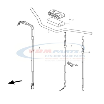 Cable assy, Hot, Suzuki, 58900-10H00